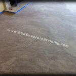 Acid Stained Decorative Concrete Floor