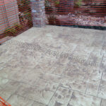 Ashlar Slate Stamped Concrete Overlay