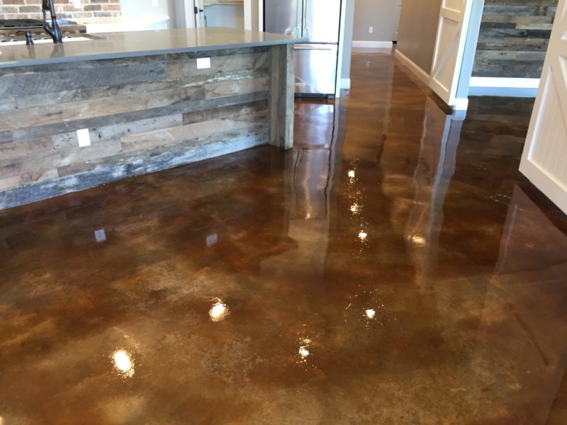 Acid Stained Concrete Services Texas