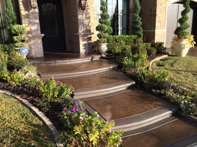 Stamped Concrete Services Texas